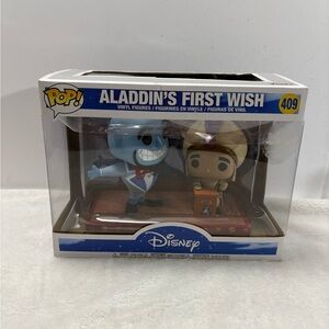 Funko POP! Disney Aladdin's First Wish #409 Vinyl Figure DAMAGED BOX SEE PICS